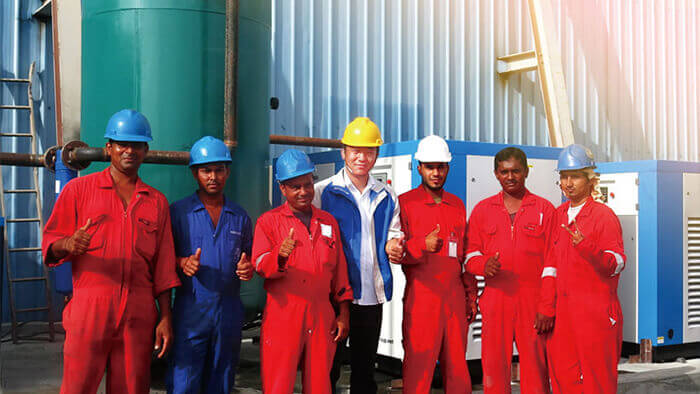 德耐尔阿曼之行：专业负责，成就美誉