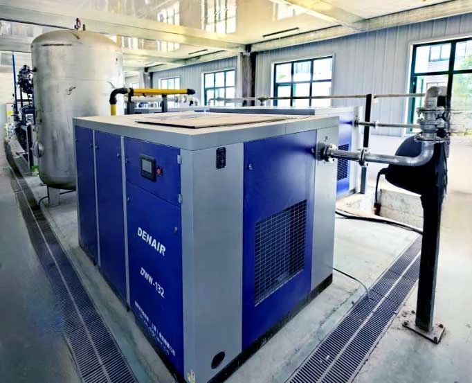 德耐尔干式无油机助力电池行业，促进实现碳中